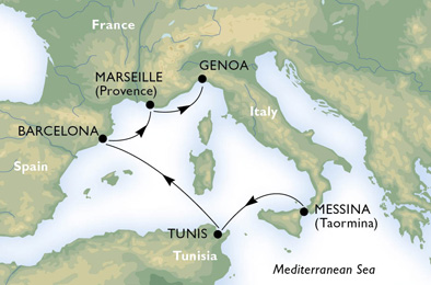 В круиз с детьми на осенних школьных каникулах 2013